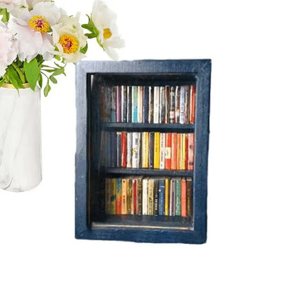 Miniature Bookshelf Pocket Anxiety Bookshelf