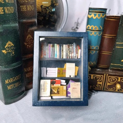 Miniature Bookshelf Pocket Anxiety Bookshelf